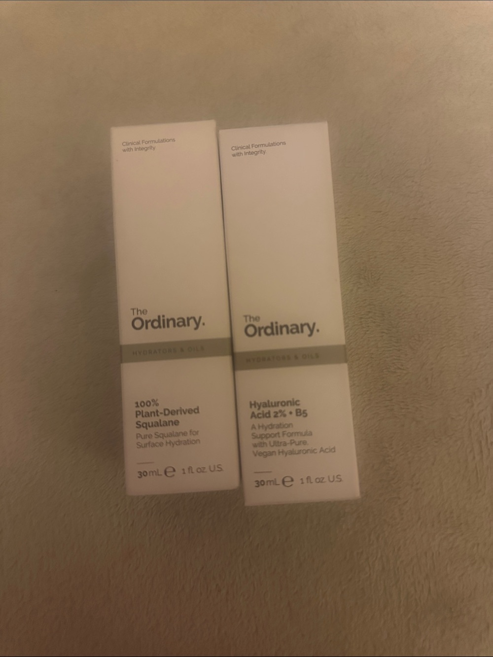 The ordinary facial bundle